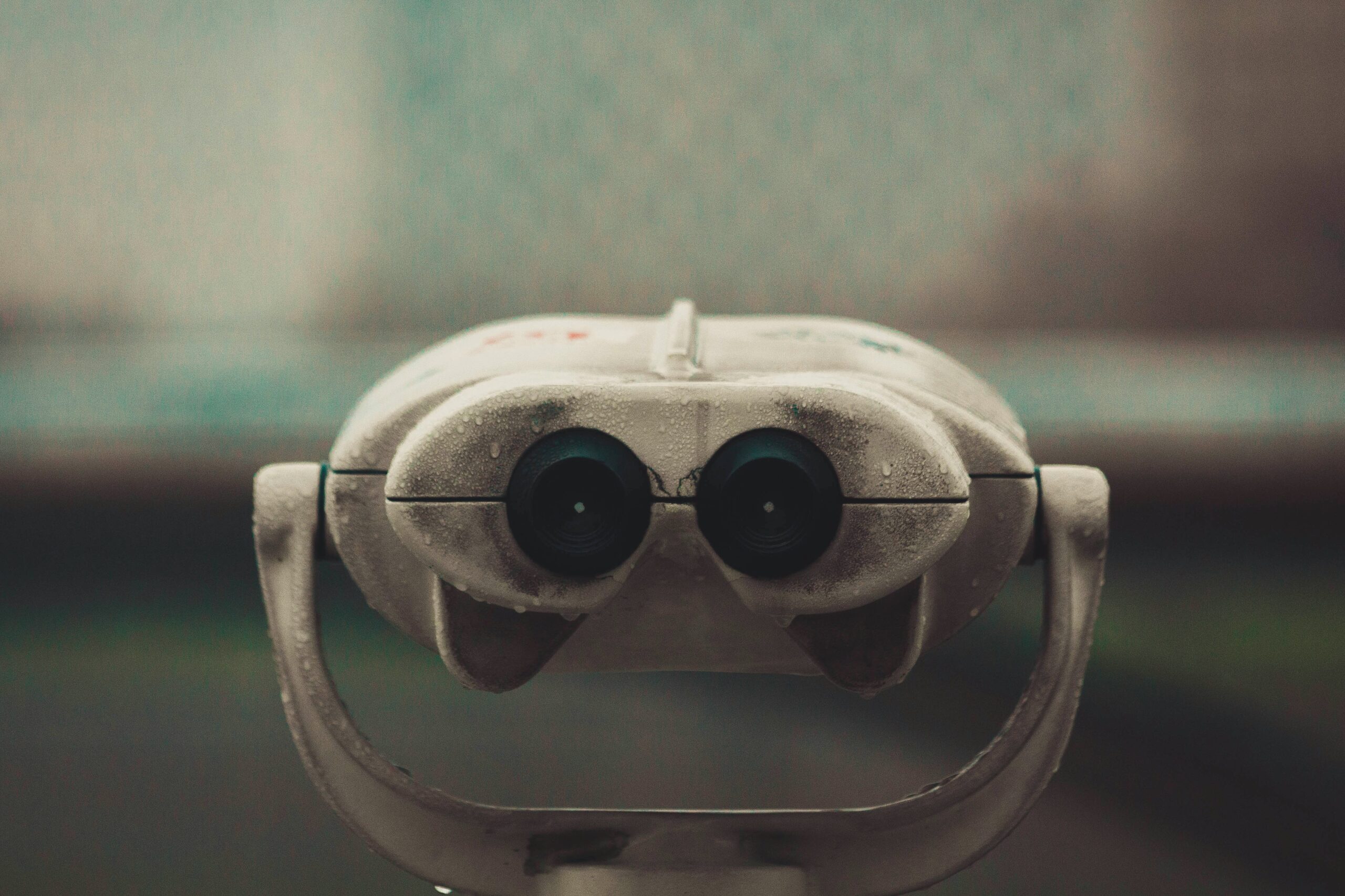 gray metal telescope